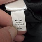 Chico's  Womens Black Paisley Graphic V Neck 3/4 Sleeve Button Tab Top Size Small Photo 9