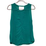 ZARA 💙SALE 3/$25 TRAFALUC LINEN ROUND NECK SLEEVELESS SHEER CUTOUT BACK TOP S Photo 2