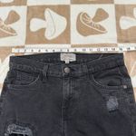 Current/Elliott  Boyfriend The Fling‎ Repair Distressed Black Jeans Size 25 Photo 6