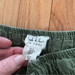 Nicole Miller green drawstring joggers. Size Small Photo 5