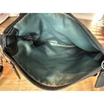 Coach Y2K Women's Swing-pack Crossbody Bag Gunmetal Gray Chain Link Pattern Photo 7