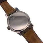 Coach  Silver-tone Brown Canvas Genuine Leather Ladies Wristlet Watch Photo 4