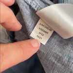 Athleta  Cabo Linen 4” Shorts in Chambray Blue Pull-On Travel Size 10 Photo 7