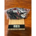 Susan Graver  Black Floral Bell Sleeve Blouse Top XL Shirt Blouse Career Work Photo 8