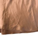 Fame and Partners Frame and Partners Francois Bronze Satin Draped Maxi Dress Size 12 NWT Photo 11