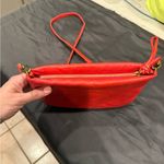 Madewell The Puff Crossbody Bag in Red Leather Photo 9