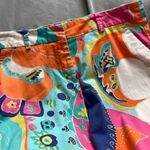 Trina Turk  Multicolor Retro Floral Paisley Cropped Pants - 10 Photo 6