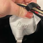 Pearl Georgina Chapman Marchesa Floral Gypsy Maxi Dress Size 4 EUC Black Photo 4