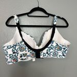 Cacique  T-Shirt Bra‎ Size 44C Floral Underwire Molded Cups Adjustable Photo 3