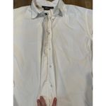 Woolrich  Christmas Holiday Embroidered White Button Up Shirt Women's Size Large Photo 3