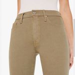 Mother NWT | The Insider Hover Mid Rise Boot Jean in Mermaid | 25 Green Photo 4