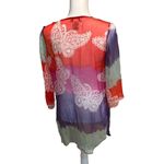 Cute Options Swimsuit Cover Beaded‎ 3/4 Sleeve Semi Photo 1