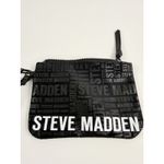 Steve Madden  Black and White Wristlet Wallet Photo 1