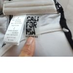 NWT California Black/white polka dot twist front molded cup bikini top size 2 Black Photo 5