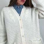 Vintage Botanical Embroidered Button Photo 0