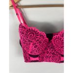 French affair NWT Bright Pink Push Up Bra Size 38C Photo 1