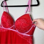 Auden Target red lace underwire babydoll nightie dress size XL Photo 4