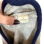 Anthropologie Moth Colorblocked 100% Wool Sweater Coat Gray Size XS Photo 8