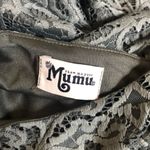 Show Me Your Mumu NWOT New Green Crochet Lace Eyelet Long Sleeve Dress XS Photo 6