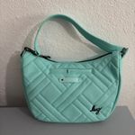Lug Harmony Matte Luxe Purse with Crossbody Strap Aquamarine Blue NWT Photo 0