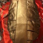 Michael Kors Gold Ruched Shoulder Purse Photo 7