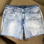 Liverpool Light Blue Acid Wash Denim Bermuda Jean Shorts Sz 27 Photo 0