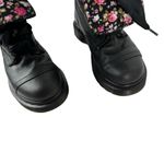 Dr. Martens Dr Doc Martens Triumph Aimilita mirage floral biker leather boots Size 5 Satin Photo 8