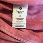 The Comfy Tie Dye Tee Short Sleeve Mauve Pink Shirt Womens Medium Photo 4