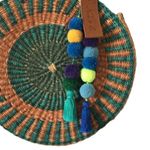 Nena & Co Gana hand crafted rattan bag Green Photo 2