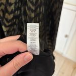 Gallery  EUC Women's Surplice Ikat Black Gold Blouse Size 4 (UK 8) Photo 2