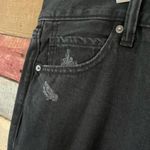 Old Navy  Black Distressed High Rise Straight Leg Jeans Size‎ 20 Photo 4