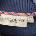 Vintage floral embroidered sweatshirt Photo 2