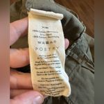 Poetry  cropped wide leg trouser green size US 8 100% cotton Photo 3