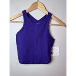 Beyond Yoga  Women's Spacedye Focus Cropped Tank Purple XS NWT $68 Photo 6