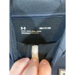 Under Armour  Women's Armour Mixed Media ½ Zip Sweatshirt (Black/White) Size Smal Photo 7