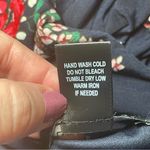 Love Ryan  Navy Blue Floral Jumpsuit Romper Spaghetti Straps Large Dark Flower Photo 7