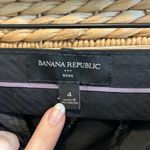 Banana Republic  Ryan Mid-Rise Twill Black Dress Pant Trouser, 4 Photo 7