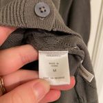 NWOT New York & Company women’s gray diamond checkered button cardigan sweater Size M Photo 4