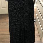 Laura Ashley Vintage Black Floral Midi Skirt Photo 0