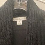 FINAL MARKDOWN John Paul Richard cap sleeve open front cardigan (S) Black Photo 2