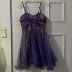 Cinderella  Purple Puffy Y2K Dress Photo 1