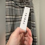 NWT Tribal Pull On Plaid Ankle Pant Black Size 14 Photo 7