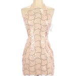 Revolve About Us Jane Sequin Halter Mini D… Pink Size XS Photo 7