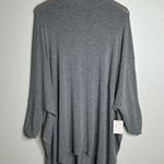 Free People NWT - We The Free Turtle Neck Tunic Top heather grey medium Photo 0