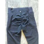 Banana Republic  Womens Black Faux Leather Leggings Pants Size L Photo 4