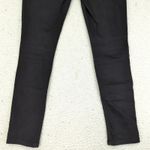 joe's jeans  The Icon Mid‎ Rise Skinny Ankle Black Distressed Ripped Womens 29 Photo 5
