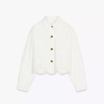 ZARA  preforated emboridery jacket Photo 1