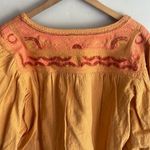 Free People  Embroidered Iggie Woven Crop Top Cairo Combo Photo 11