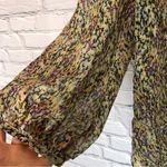 Anthropologie Fei  silk floral blouse size 4 Photo 4