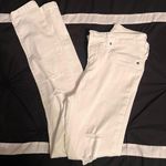 White ripped jeggings Photo 0